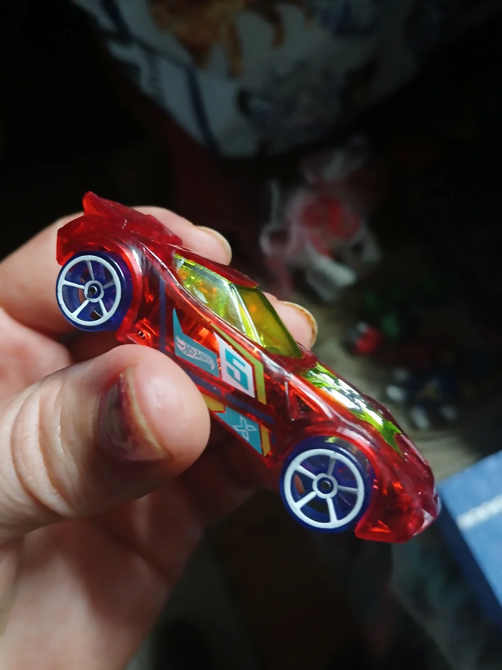 Hot Wheels Nerve Hammer from the X-Raycers series.